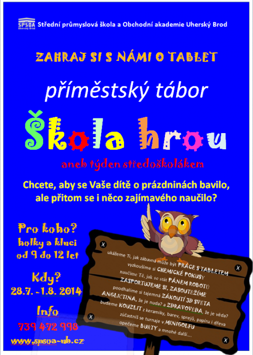 Připravujeme příměstský tábor pro děti